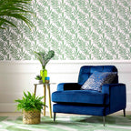 Verdi Green Luxury Bead Wallpaper
