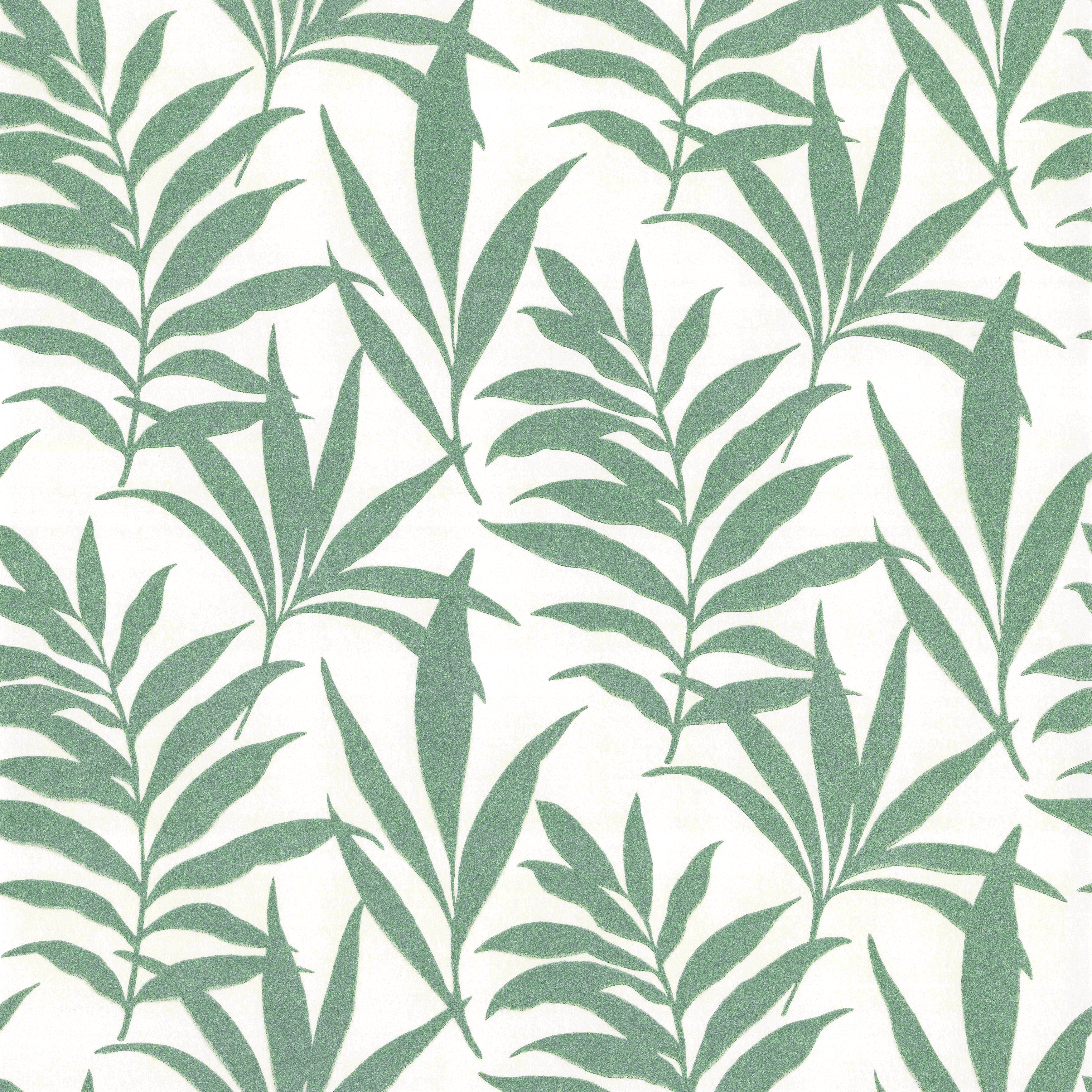 Verdi Green Luxury Bead Wallpaper