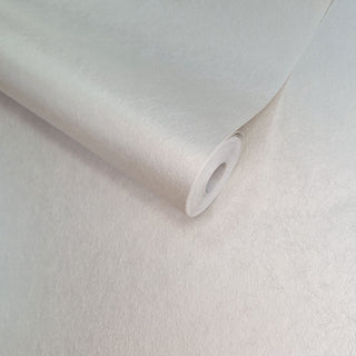 Carla Ivory Cream Luxury Plain Wallpaper