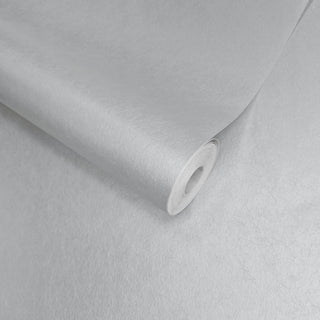 Carla Silver Luxury Plain Wallpaper