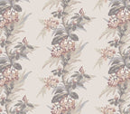 Aurora Beach Pink Luxury Floral Wallpaper