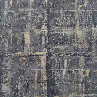 Patina Jet Black Luxury Textured Wallpaper