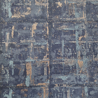 Patina Lagoon Blue Luxury Textured Wallpaper