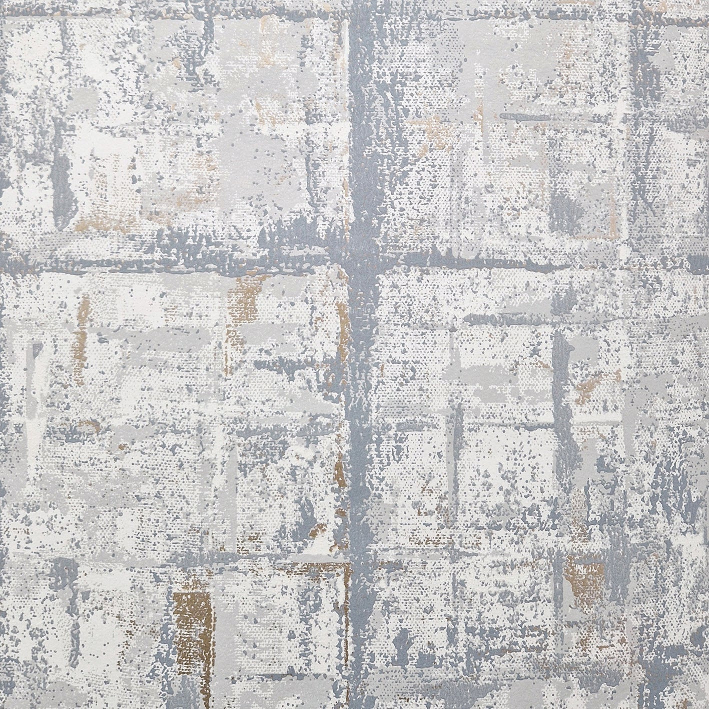 Patina Mist Grey Luxury Textured Wallpaper