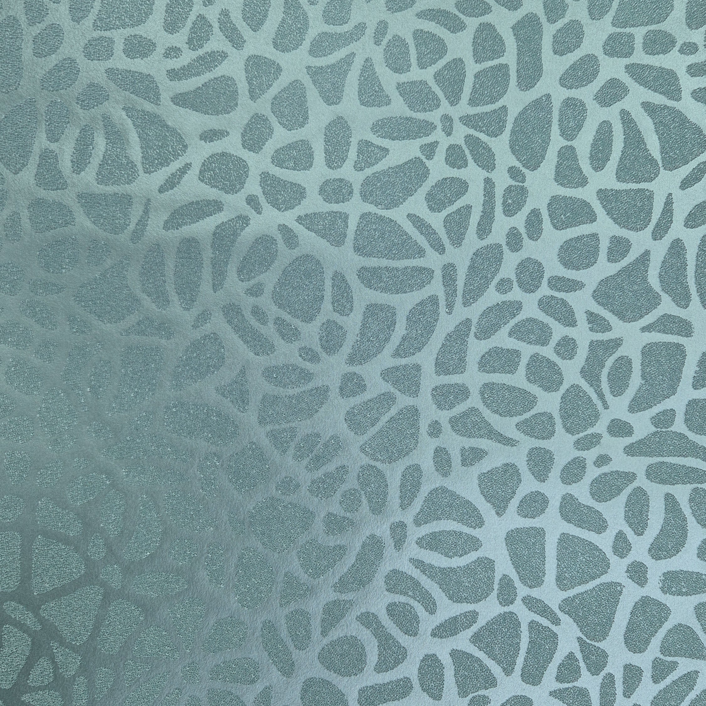 Pebble Seafoam Green Luxury Bead Wallpaper