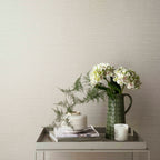 Raffia Pearl Cream Luxury Plain Wallpaper