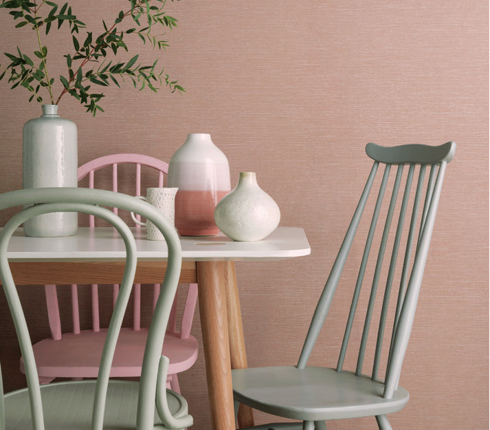 Raffia Beach Neutral Luxury Plain Wallpaper