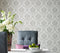 Broughton Grey Luxury Damask Wallpaper