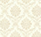 Broughton Natural Luxury Damask Wallpaper