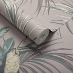 Le Toucan Rose Pink Luxury Bird Wallpaper