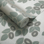 Rosetta Neo Mint Green Luxury Leaf Wallpaper