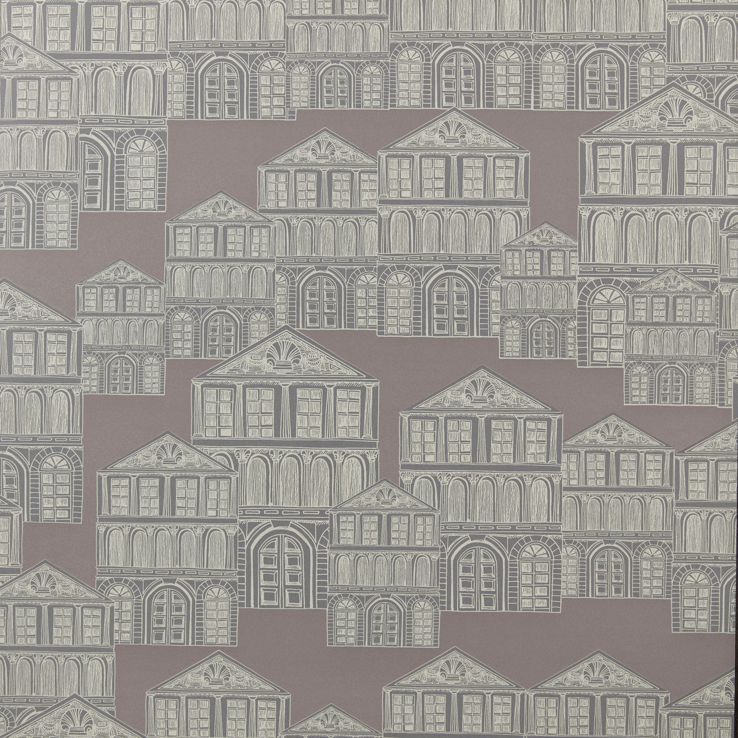 Maison Rose Pink Luxury Patterned Wallpaper
