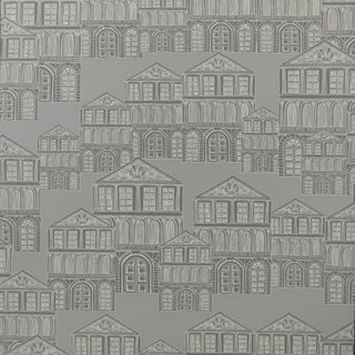 Maison Soft Grey Luxury Patterned Wallpaper