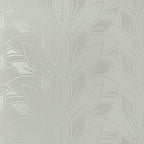 Astoria Ivory Cream Luxury Flock Wallpaper