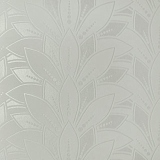 Astoria Ivory Cream Luxury Flock Wallpaper