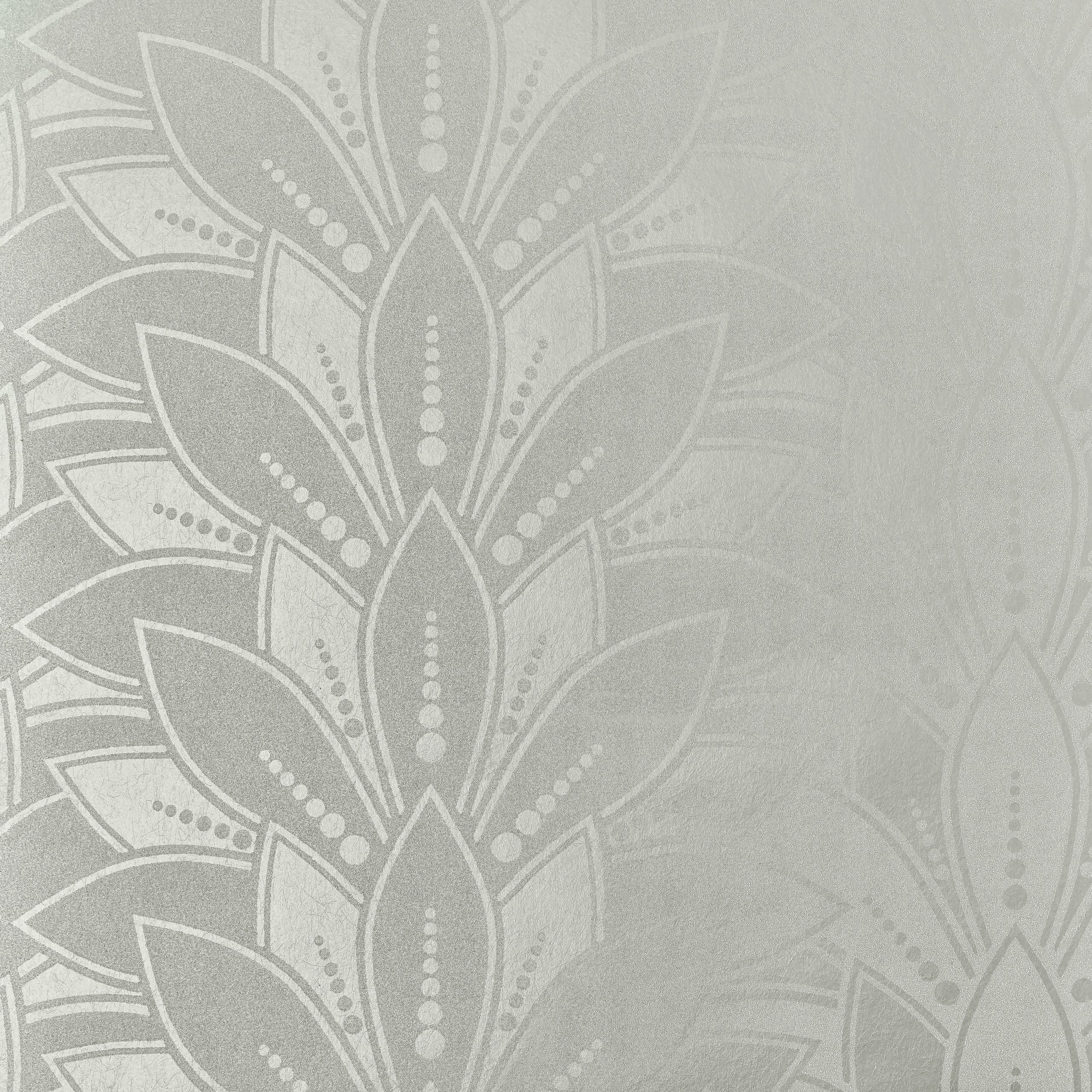 Astoria Pearl Cream Luxury Bead Wallpaper