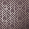 Metro Cassis Purple Luxury Geometric Wallpaper