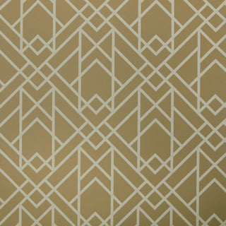 Metro Mustard Yellow Luxury Geometric Wallpaper