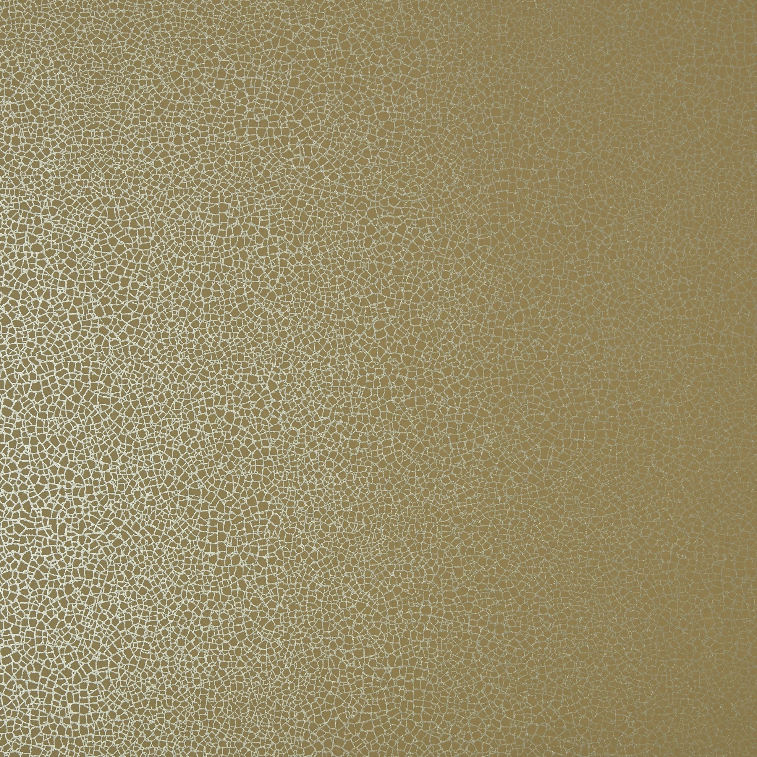 Emile Mustard Yellow Luxury Crackle Wallpaper