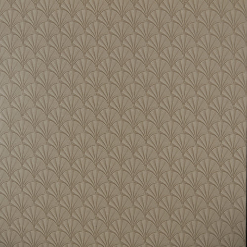 Elodie Honey Beige Luxury Art Deco Wallpaper