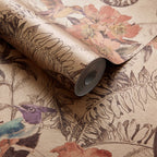 Hedgerow Copper Luxury Feature Wallpaper