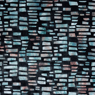 Fusion Mineral Black Luxury Flock Wallpaper