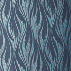 Ripple Blue Dusk Luxury Feature Wallpaper