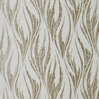 Ripple Shimmer Gold and Cream Luxury Feature Wallpaper
