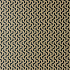 Rattan Bracken Gold and Black Luxury Geometric Wallpaper
