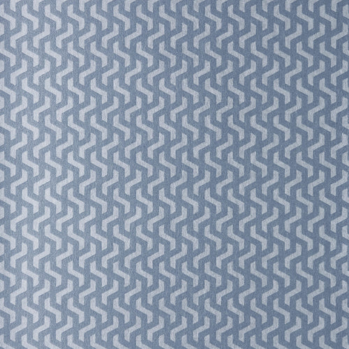 Rattan Blue Dusk Silver Luxury Geometric Wallpaper
