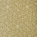Willow Honey Yellow Luxury Geometric Wallpaper