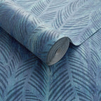 Bramble Blue Dusk Luxury Bead Wallpaper