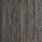 Bramble Caramel Brown Luxury Leaf Wallpaper