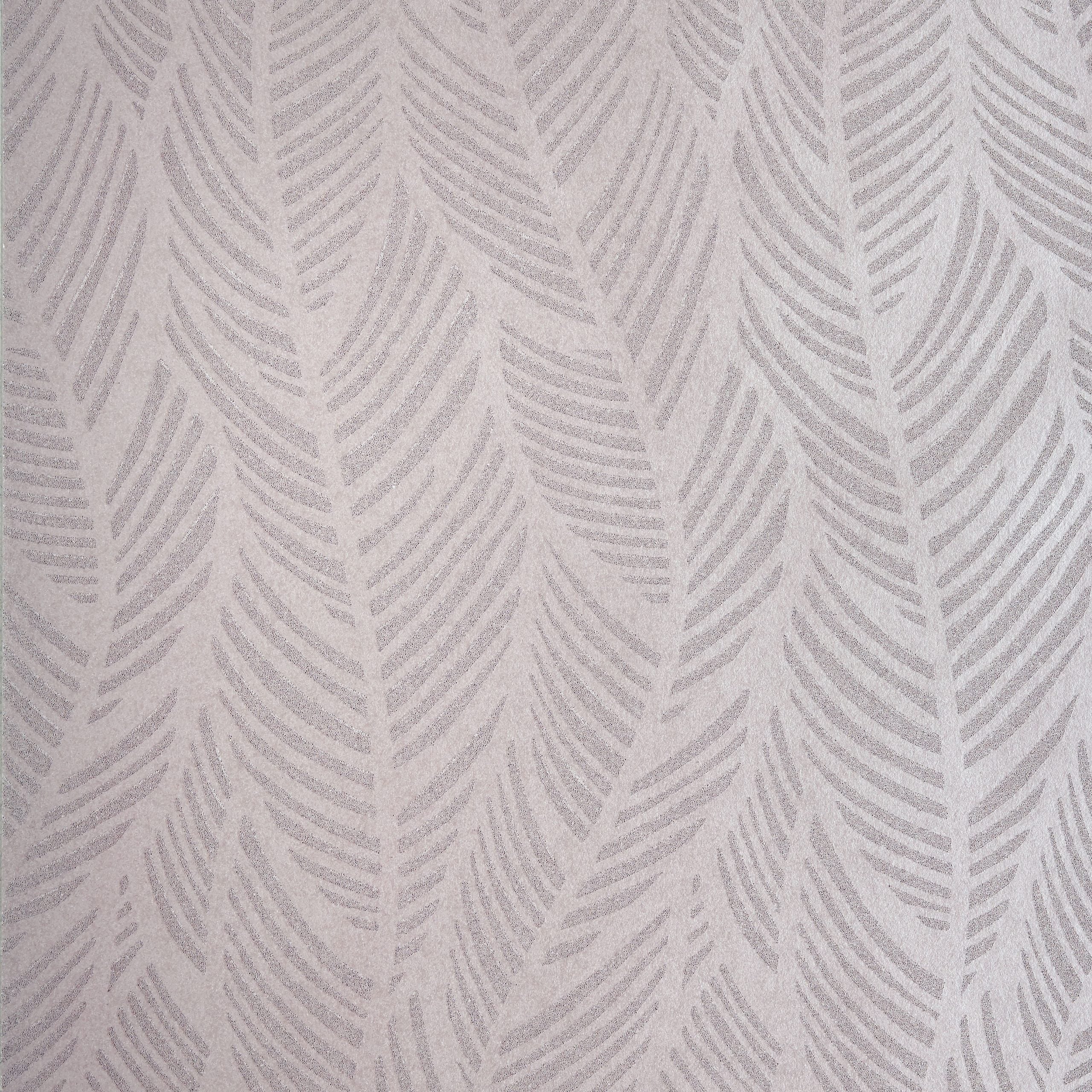 Bramble Chamomile Pink Luxury Bead Wallpaper