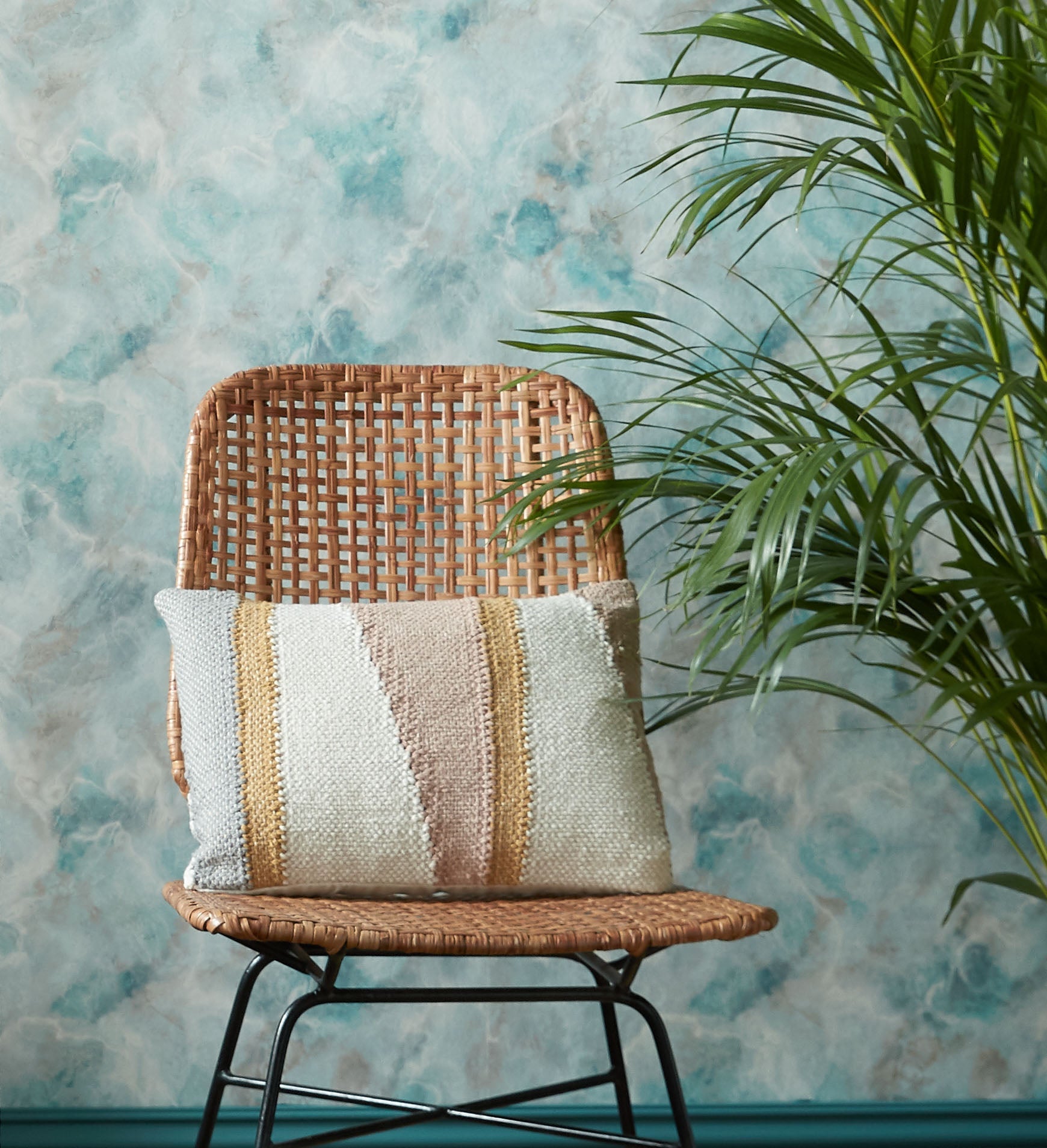 Quartz Mineral Green Luxury Marble Wallpaper