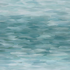 Prism Mineral Green Luxury Geometric Wallpaper