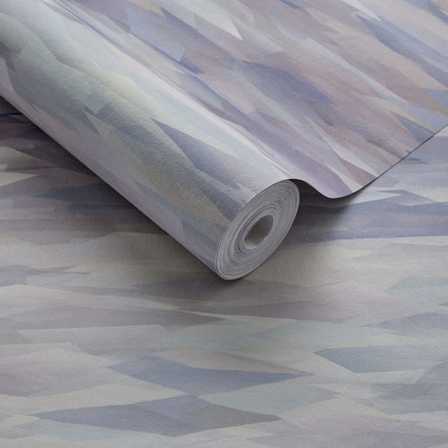 Prism Heather Lilac Luxury Geometric Wallpaper