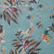 Essence Aquamarine Teal Luxury Floral Wallpaper