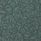 Purity Forest Green Luxury Patterned Wallpaper