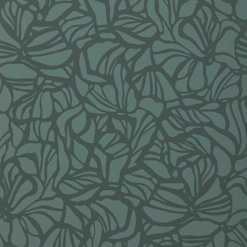 Purity Forest Green Luxury Patterned Wallpaper