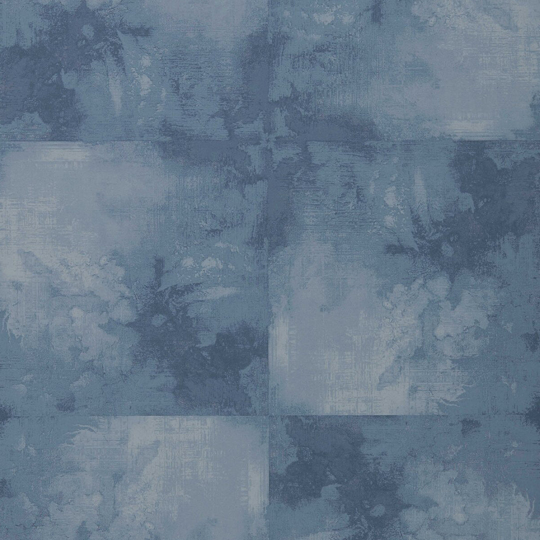 Crystalline Agate Blue Luxury Tile Wallpaper