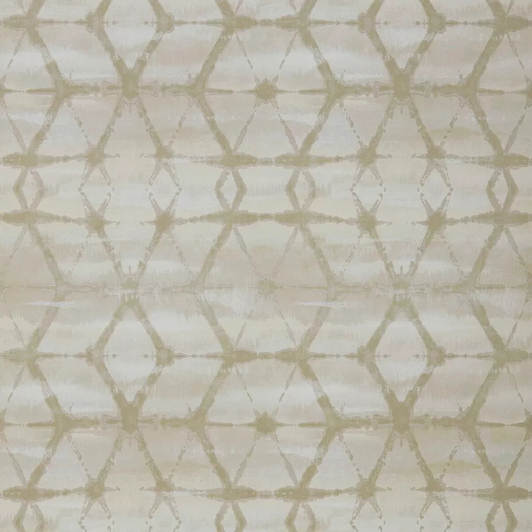Mineral Butter Cream Luxury Geometric Wallpaper