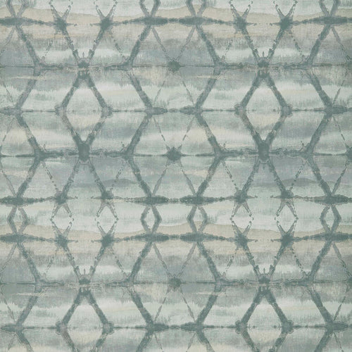 Mineral Eucalyptus Green Luxury Geometric Wallpaper