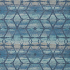 Mineral Agate Blue Luxury Geometric Wallpaper