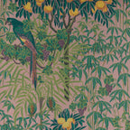V&A Macaw - Blush Pink Wallpaper