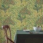 V&A Macaw - Vivid Yellow Wallpaper