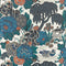 V&A Mandarin Garden - Ink Wallpaper