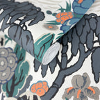 V&A Mandarin Garden - Ink Wallpaper