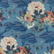 V&A Paeonia - Indigo Purple Wallpaper