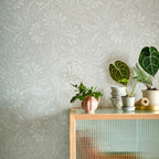 V&A Eden - Natural Cream Wallpaper